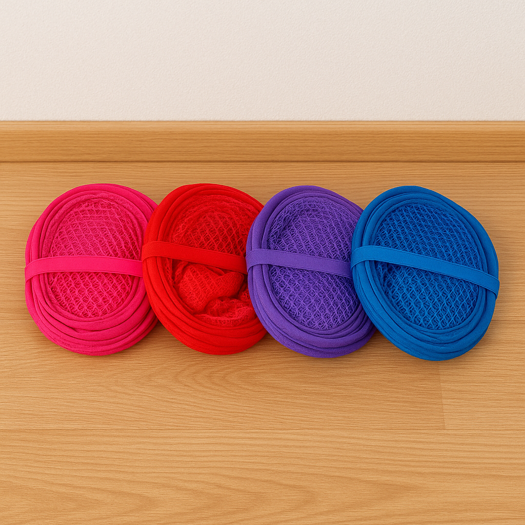 Foldable Mesh Laundry Hamper – Lightweight & Space-Saving