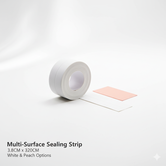 Waterproof Multi-Surface Sealing Strip for Kitchens & Bathrooms