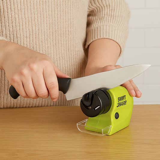 Swift Sharp Battery-Operated Knife Sharpener