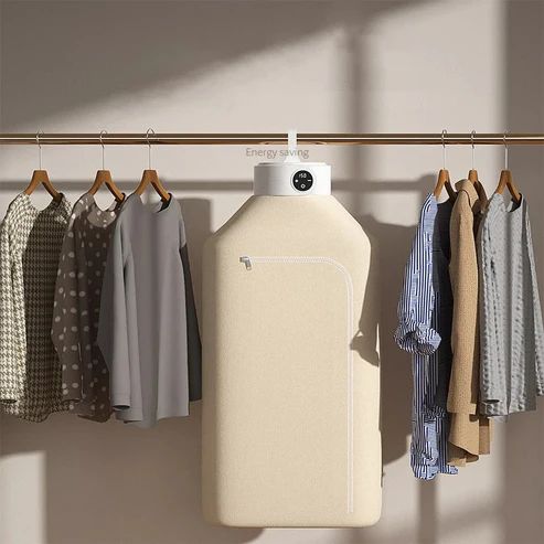 Portable 600W Electric Clothes Dryer & Travel Hanger - Smart, Foldable, and Fast Drying Machine with Timer