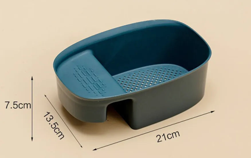 MultiFunctional Sink Drain Hanging Basket – Filter, Rinse & Storage Organizer