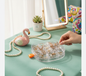 Clear Acrylic Jewelry Organizer Box – Single Layer Storage Case with Compartments