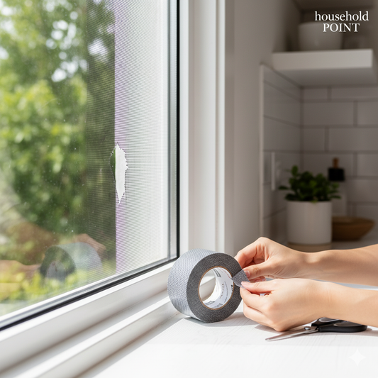 Self-Adhesive Window Screen Repair Tape – Mesh Patch for Holes & Tears