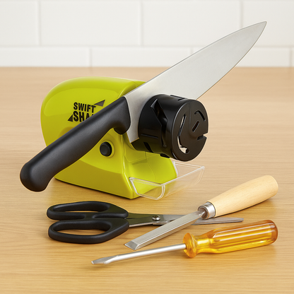 Swift Sharp Battery-Operated Knife Sharpener